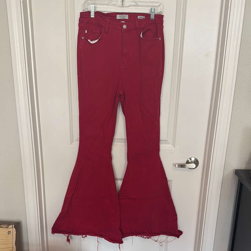 Judy Blue Vibrant Red Jeans